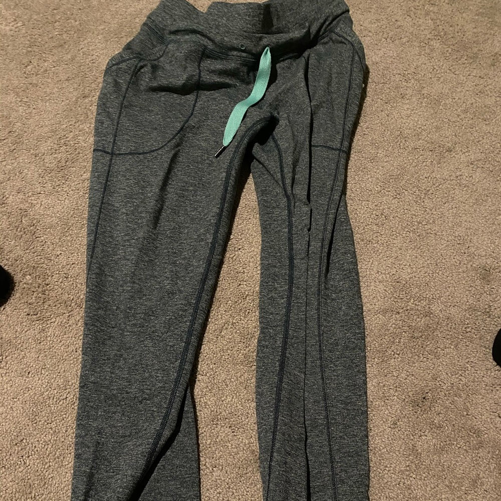 Greenish/Gray Lululemon Joggers